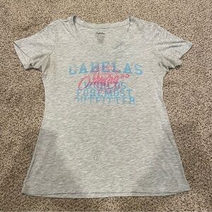 BOGO Cabela’s heather grey logo t-shirt